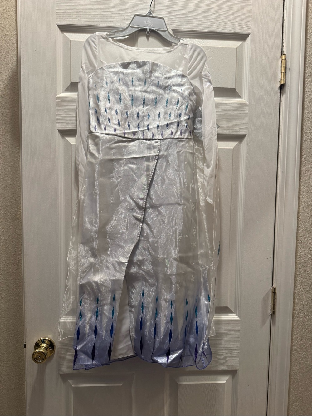 Disney Elsa Frozen White Girls' Costume Dress